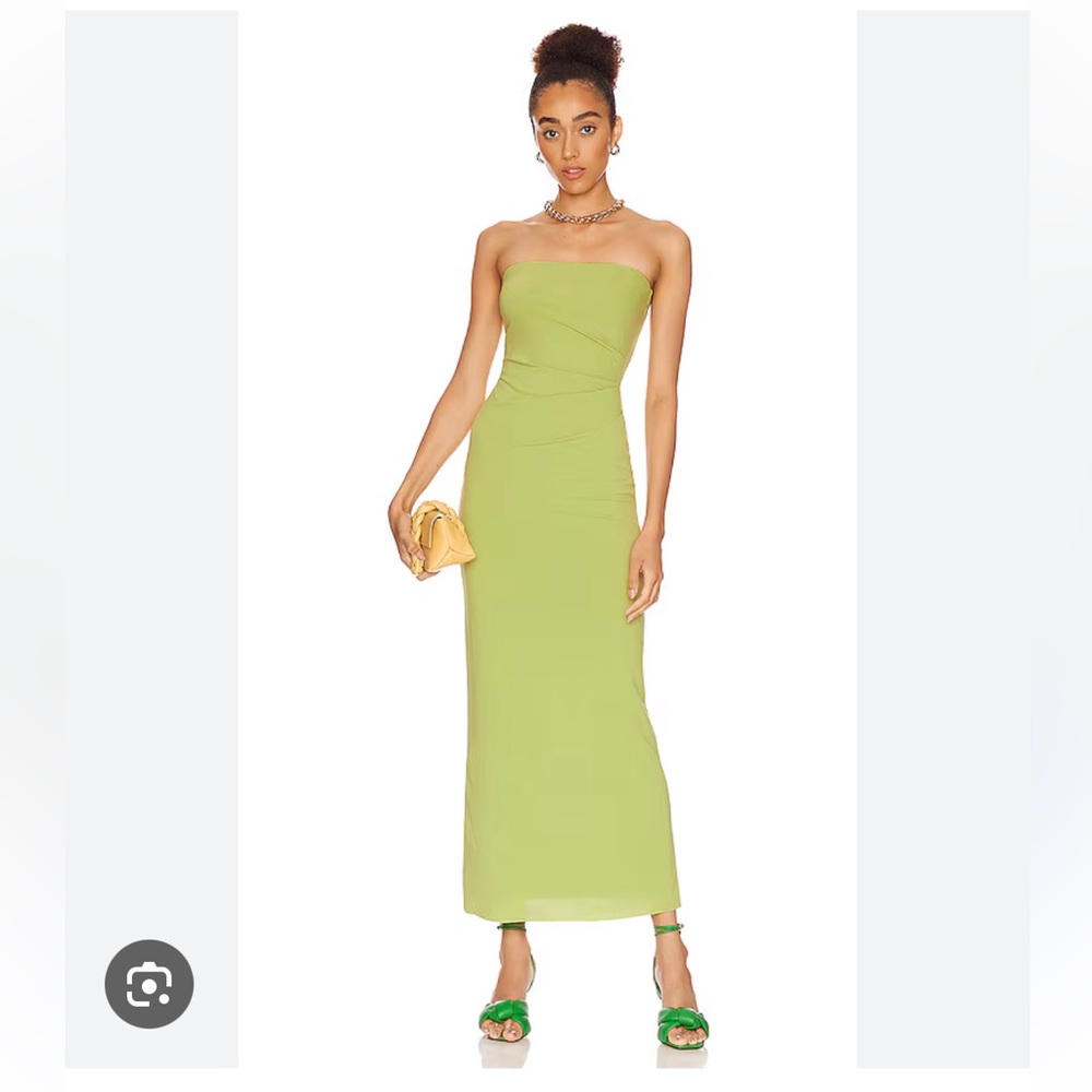 Bec + Bridge Myla tube dress in lime green